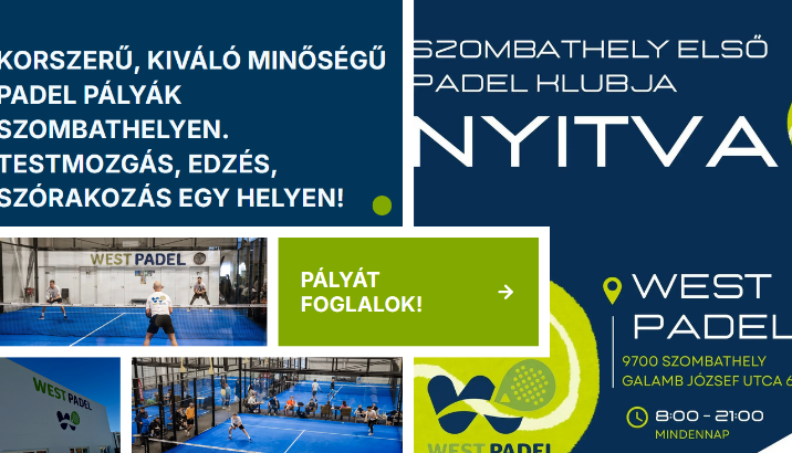 Szombathely első padel klubja