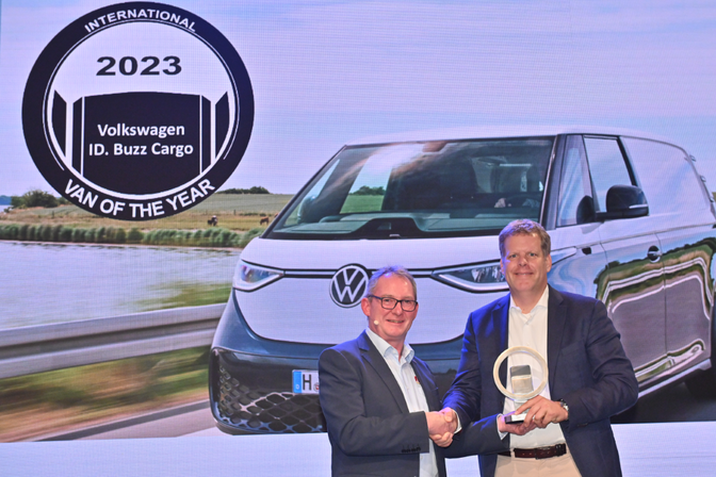 A Volkswagen ID. Buzz Cargo nyerte el az „International Van of the Year 2023” díjat