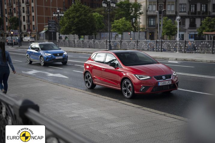 új SEAT Ibiza és az új SEAT Arona az Euro NCAP szigorított biztonsági értékelésén