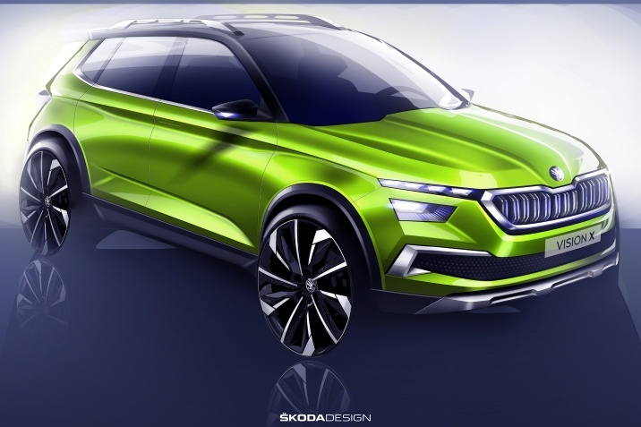 skoda vision x